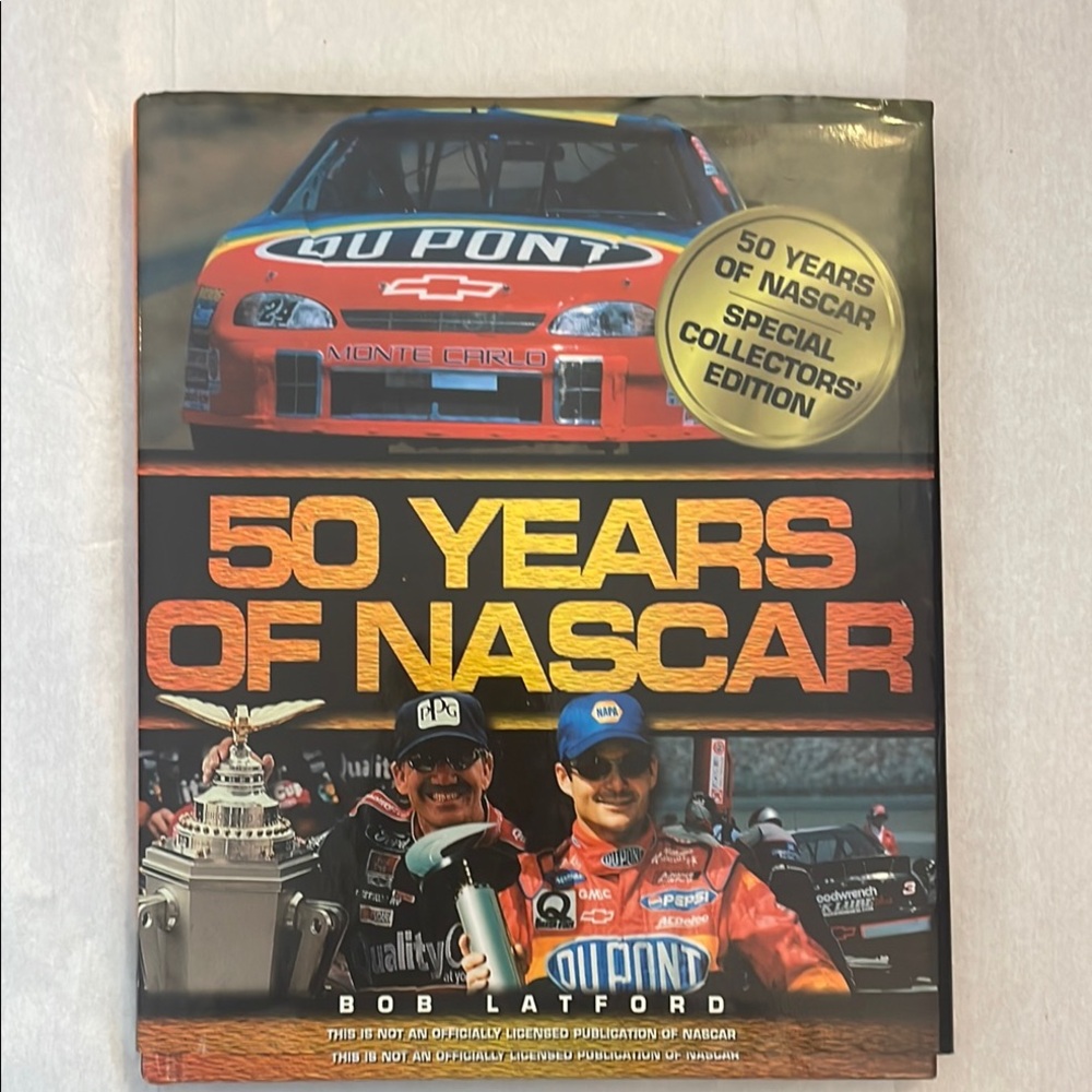 50 Years of NASCAR Book 1948-1998
